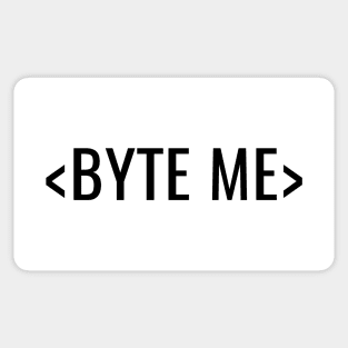 BYTE ME CODING DESIGN Sticker